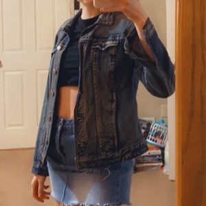 Acid Wash Denim Jacket